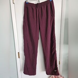 Nike Maroon Athletic Pants